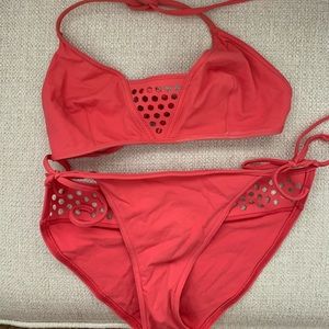 Eres Hot Pink/Coral Bikini